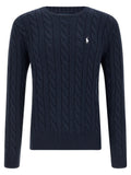 Polo Ralph Lauren Blue Cotton Cardigan