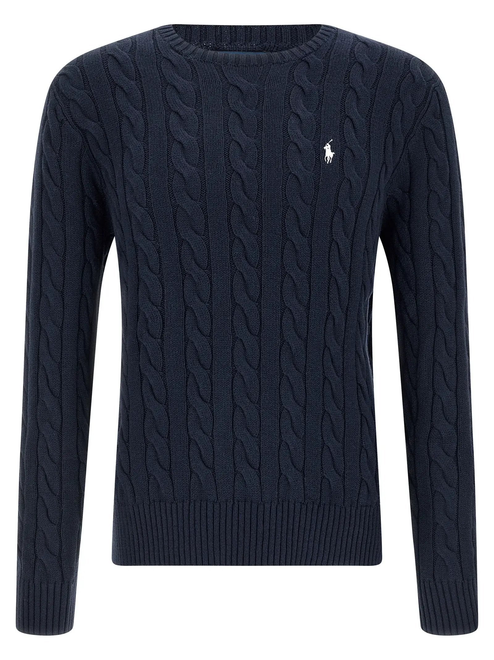 Polo Ralph Lauren Blue Cotton Cardigan