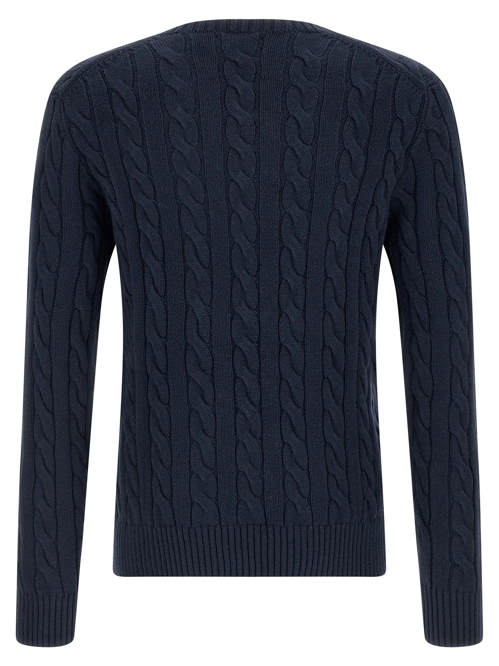 Polo Ralph Lauren Blue Cotton Cardigan