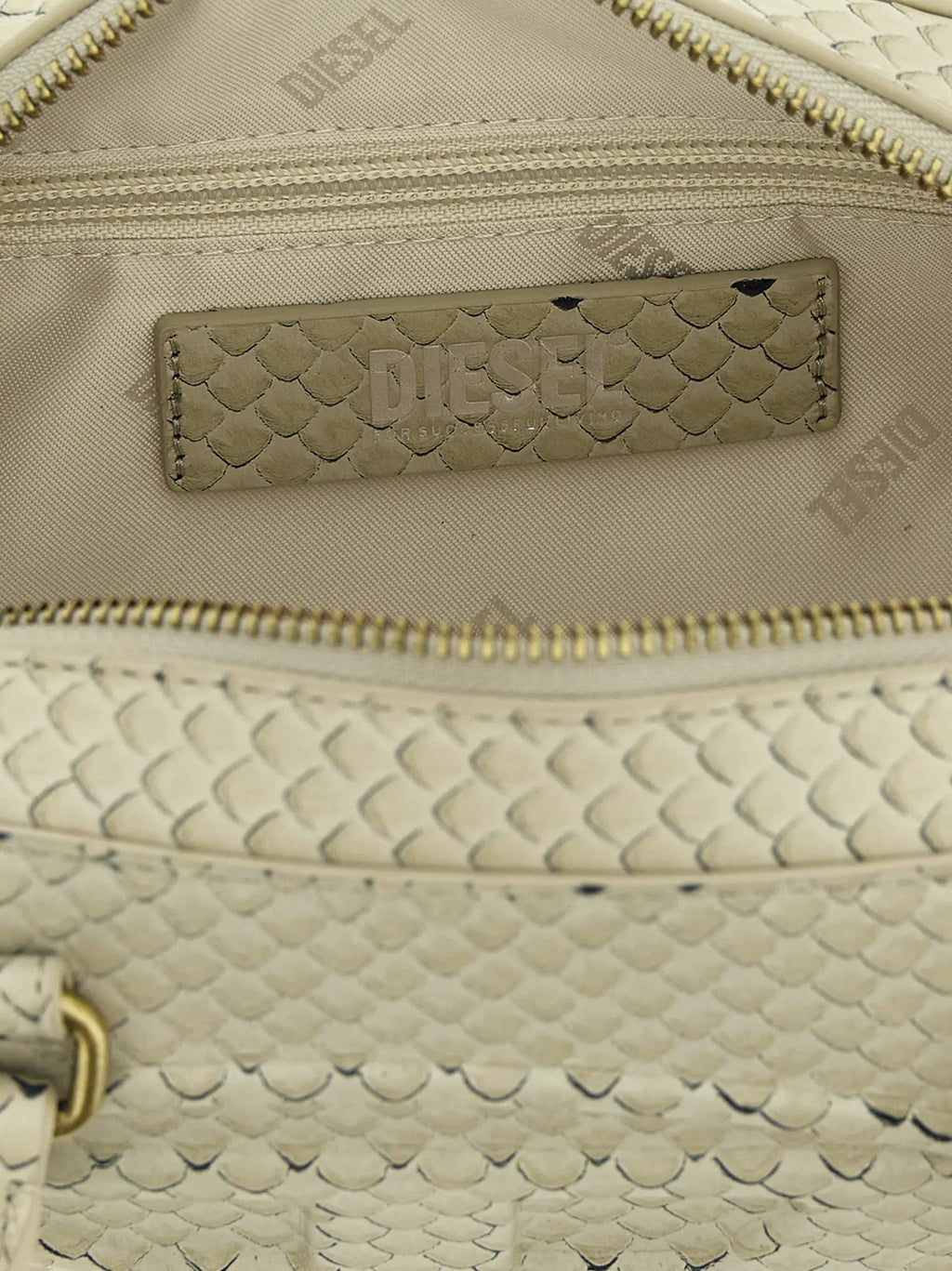 Diesel Beige Other Fibres Shoulder Bag