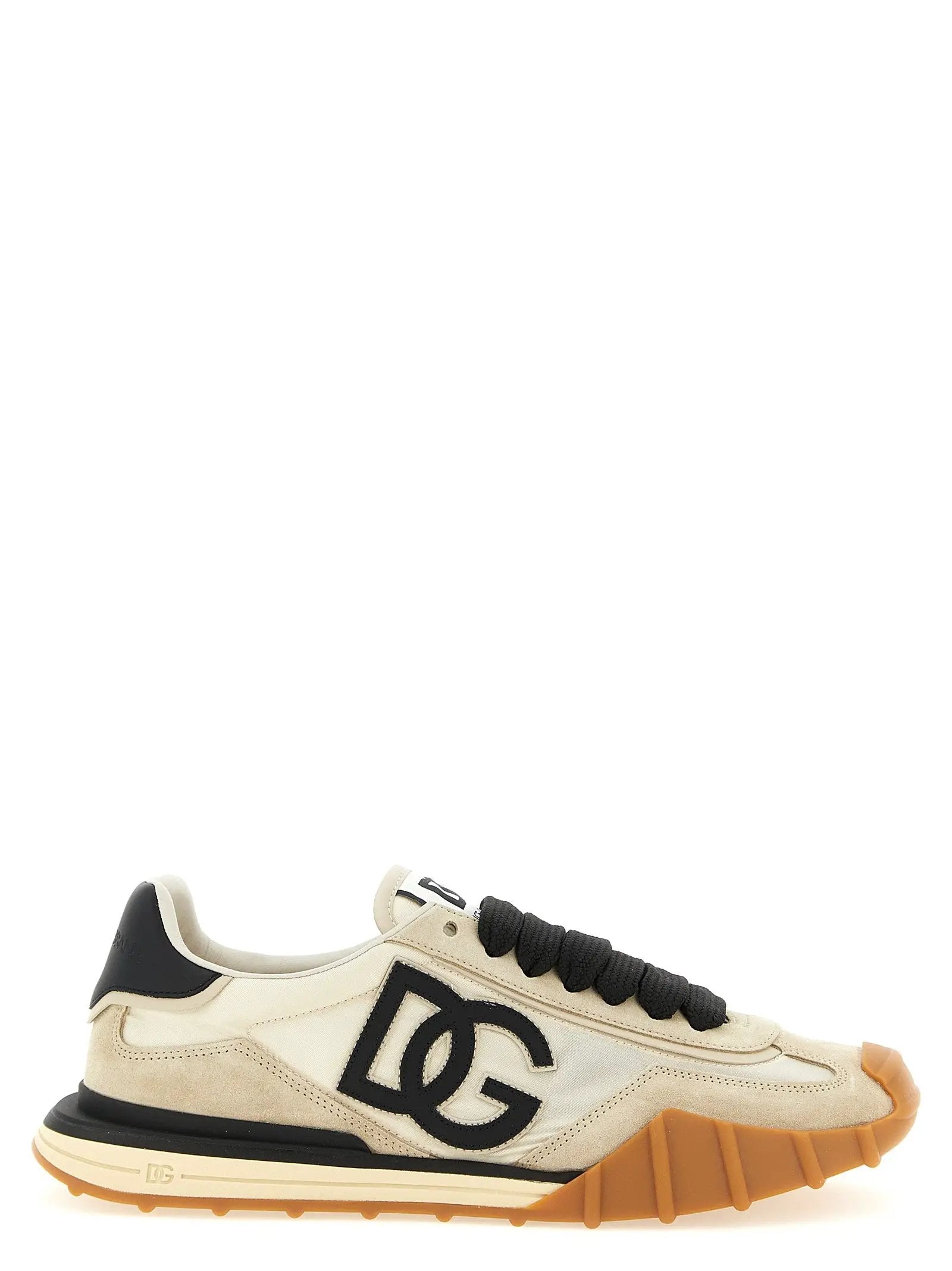 Baskets Dolce & Gabbana en cuir de veau noir
