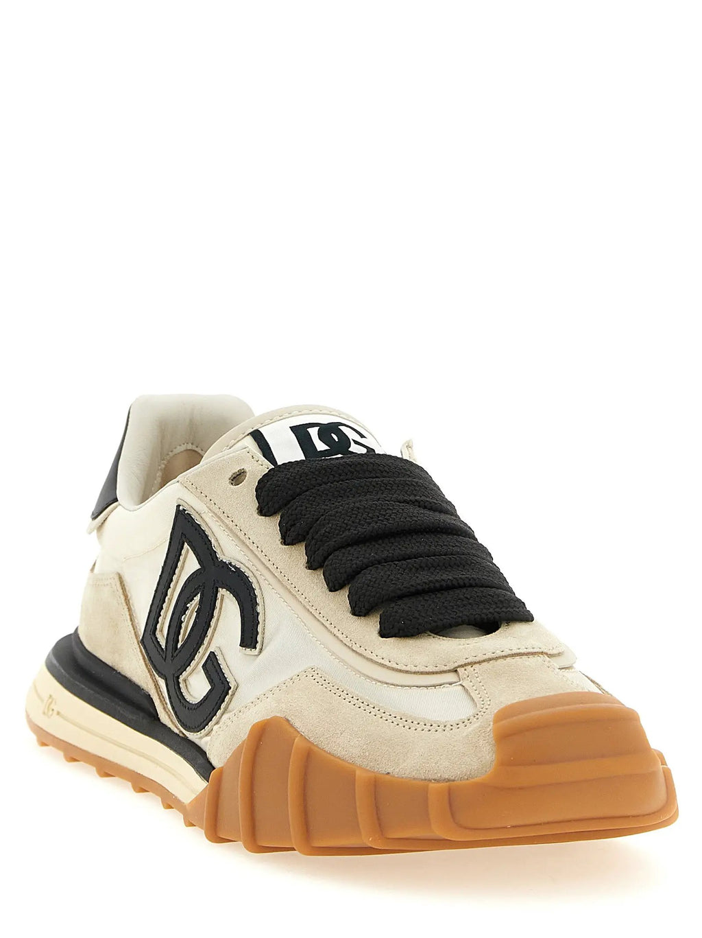 Baskets Dolce & Gabbana en cuir de veau noir
