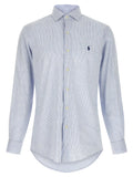 Polo Ralph Lauren Blue Linen Blouse