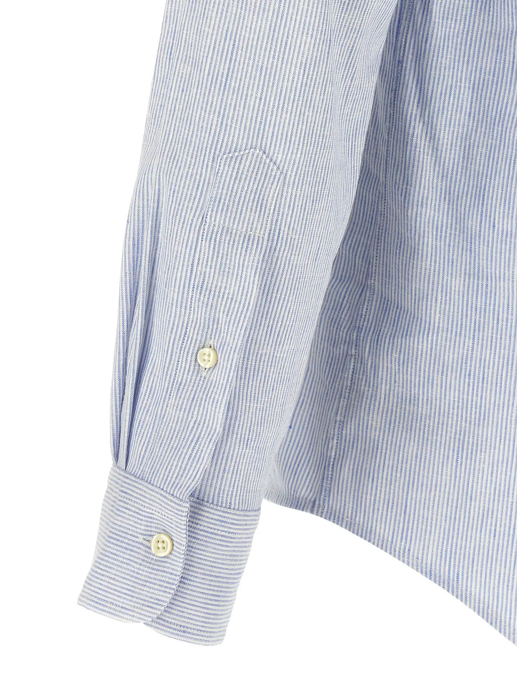 Polo Ralph Lauren Blue Linen Blouse