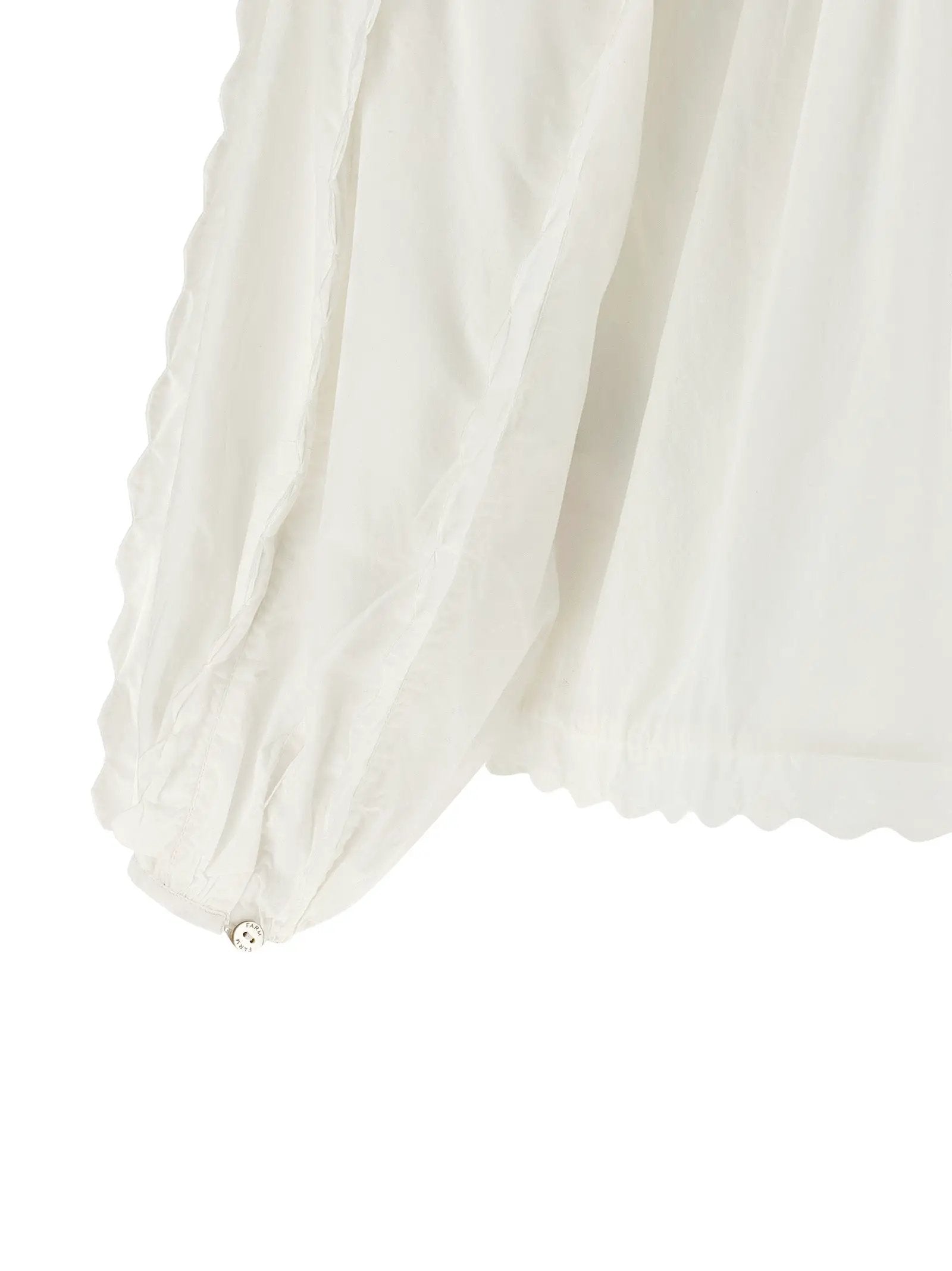FARM RIO White Cotton Blouse