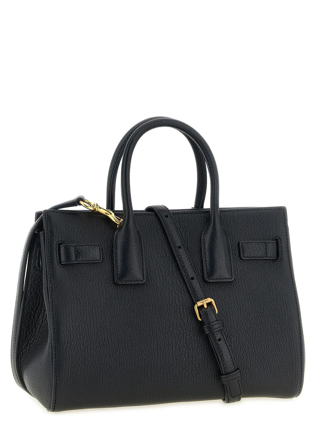 Saint Laurent Black Goatskin Handbag