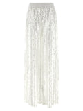 Norma Kamali White Nylon Casual Pants