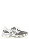 Dolce & Gabbana Gray Polyester Athletic Sneakers