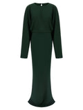 Norma Kamali Bicolor Polyester Long Dress