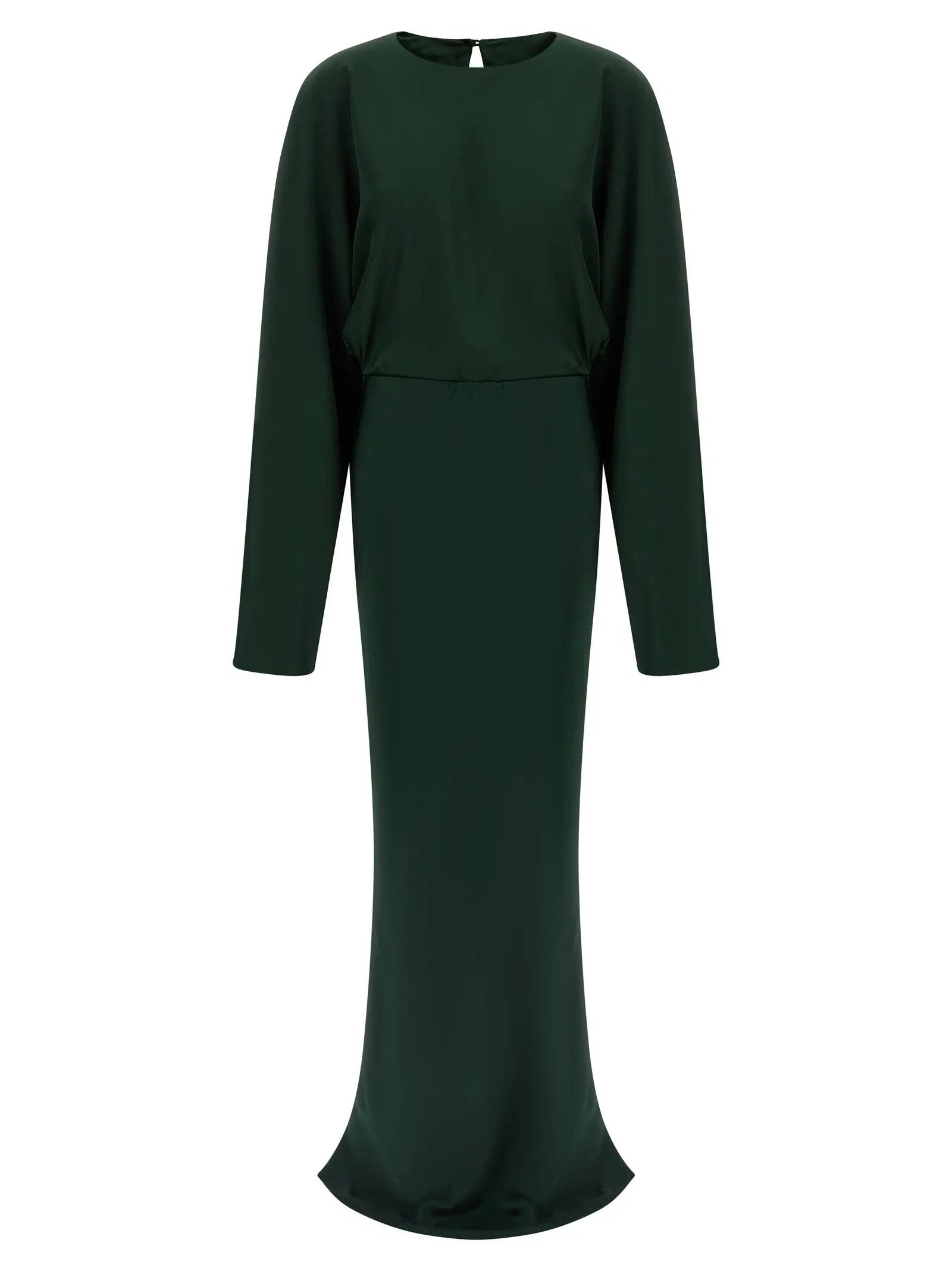 Norma Kamali Bicolor Polyester Long Dress
