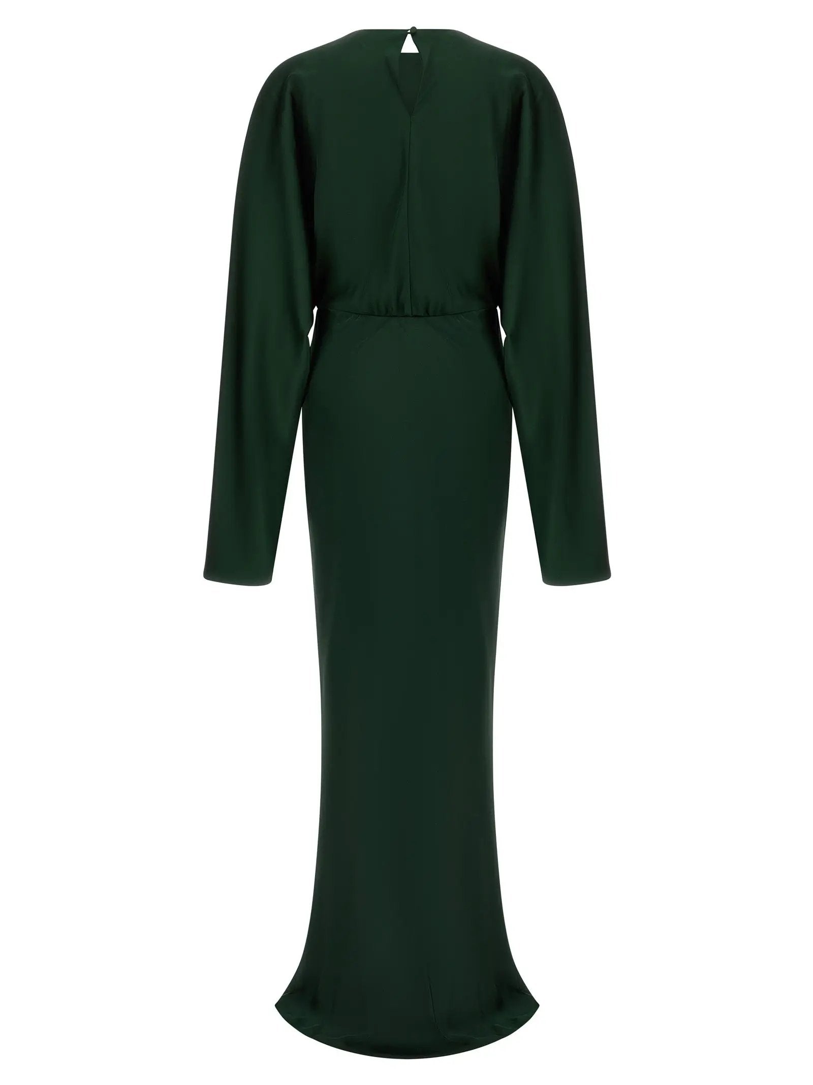 Norma Kamali Bicolor Polyester Long Dress