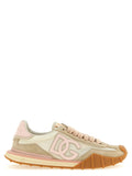 Baskets de sport multicolores en polyamide Dolce &amp; Gabbana