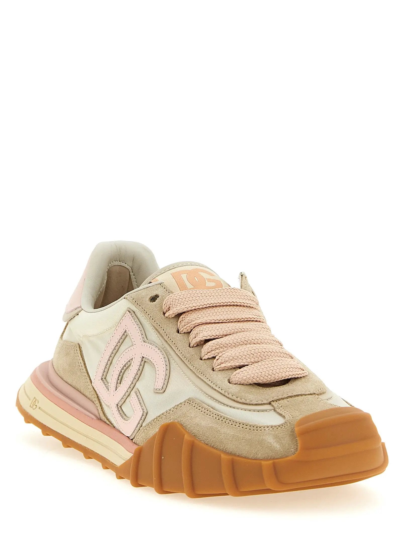 Baskets de sport multicolores en polyamide Dolce &amp; Gabbana