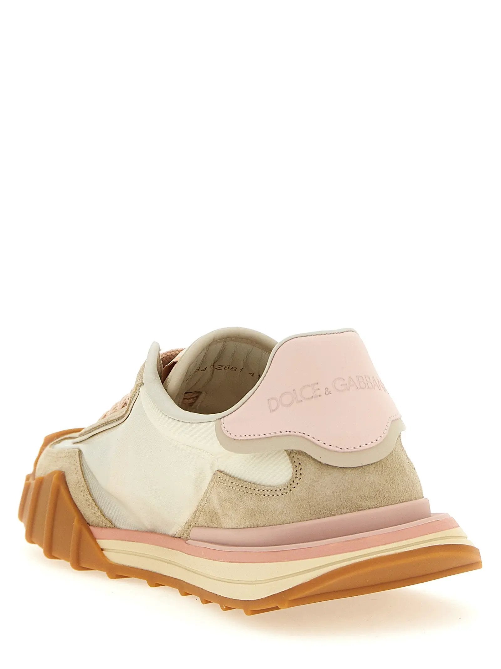 Baskets de sport multicolores en polyamide Dolce &amp; Gabbana