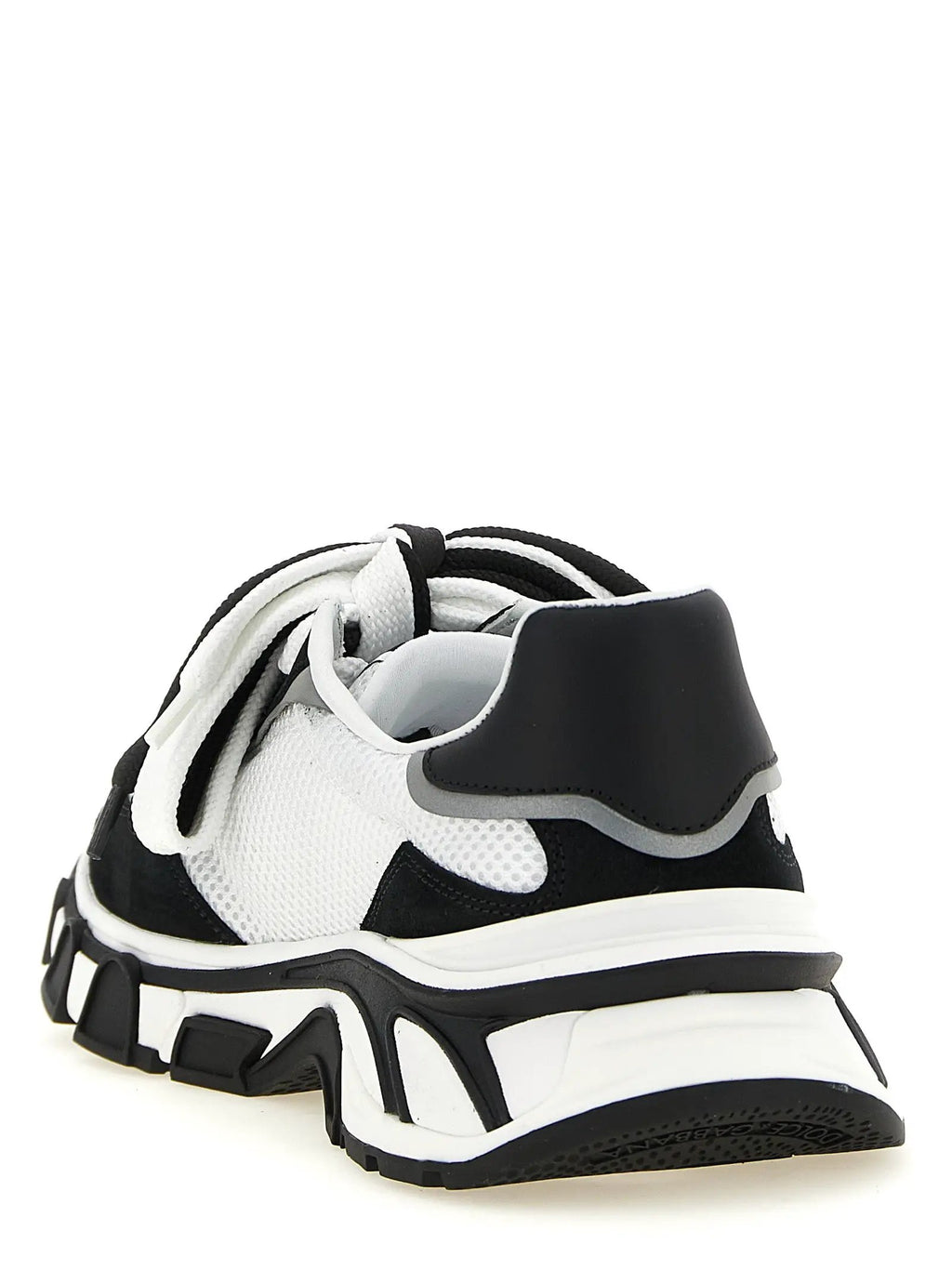 Baskets athlétiques bicolores en polyester Dolce & Gabbana