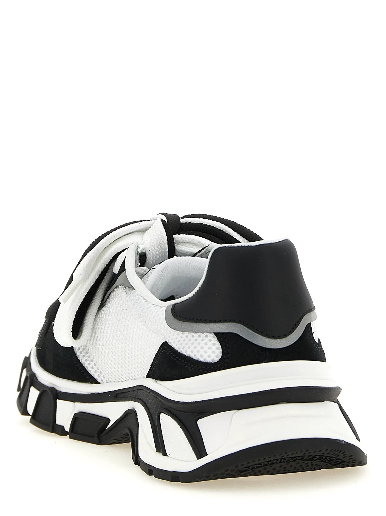Baskets athlétiques bicolores en polyester Dolce & Gabbana