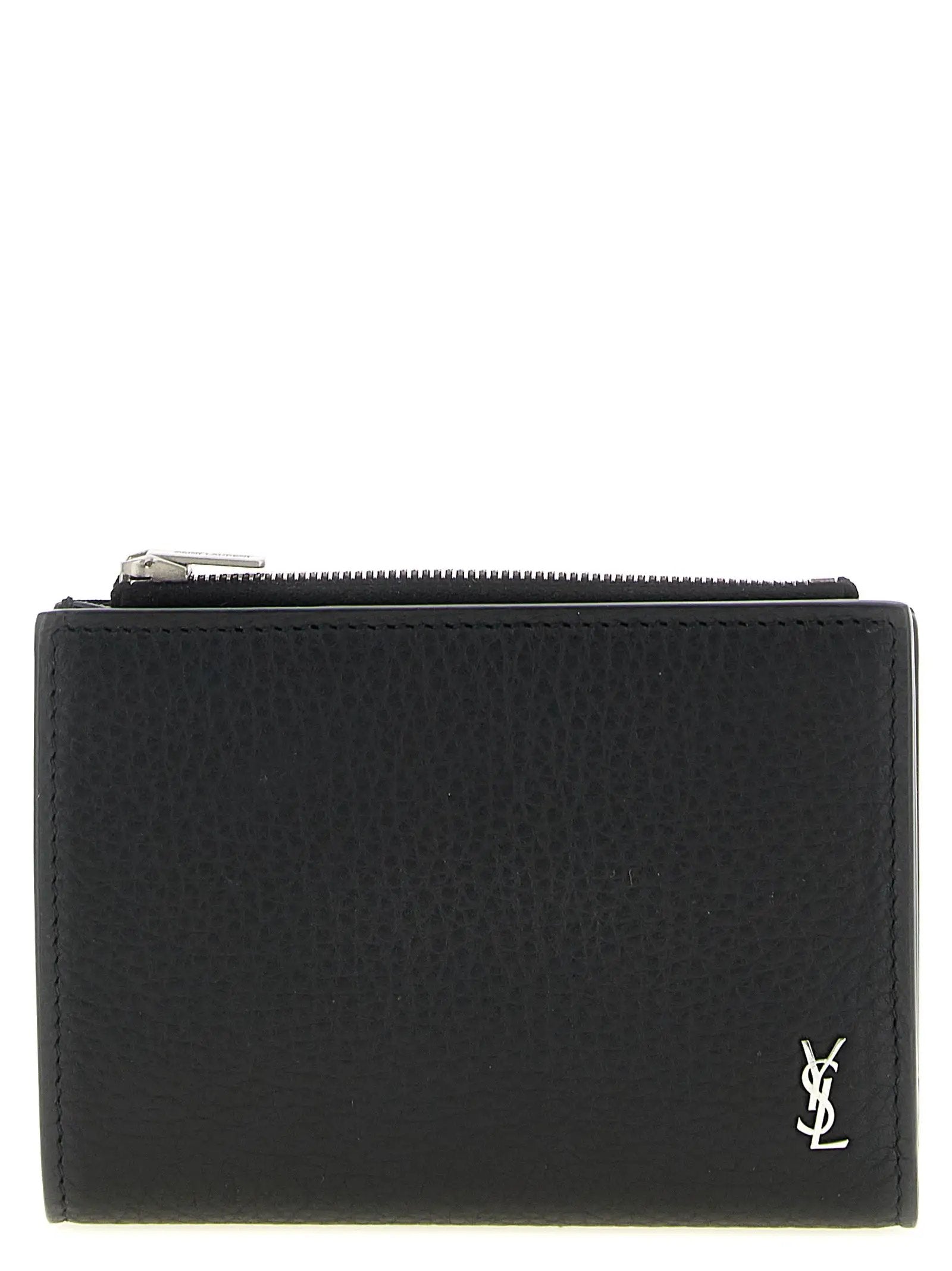 Saint Laurent Black Calfskin Wallet