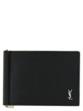Saint Laurent Black Calfskin Money Clip