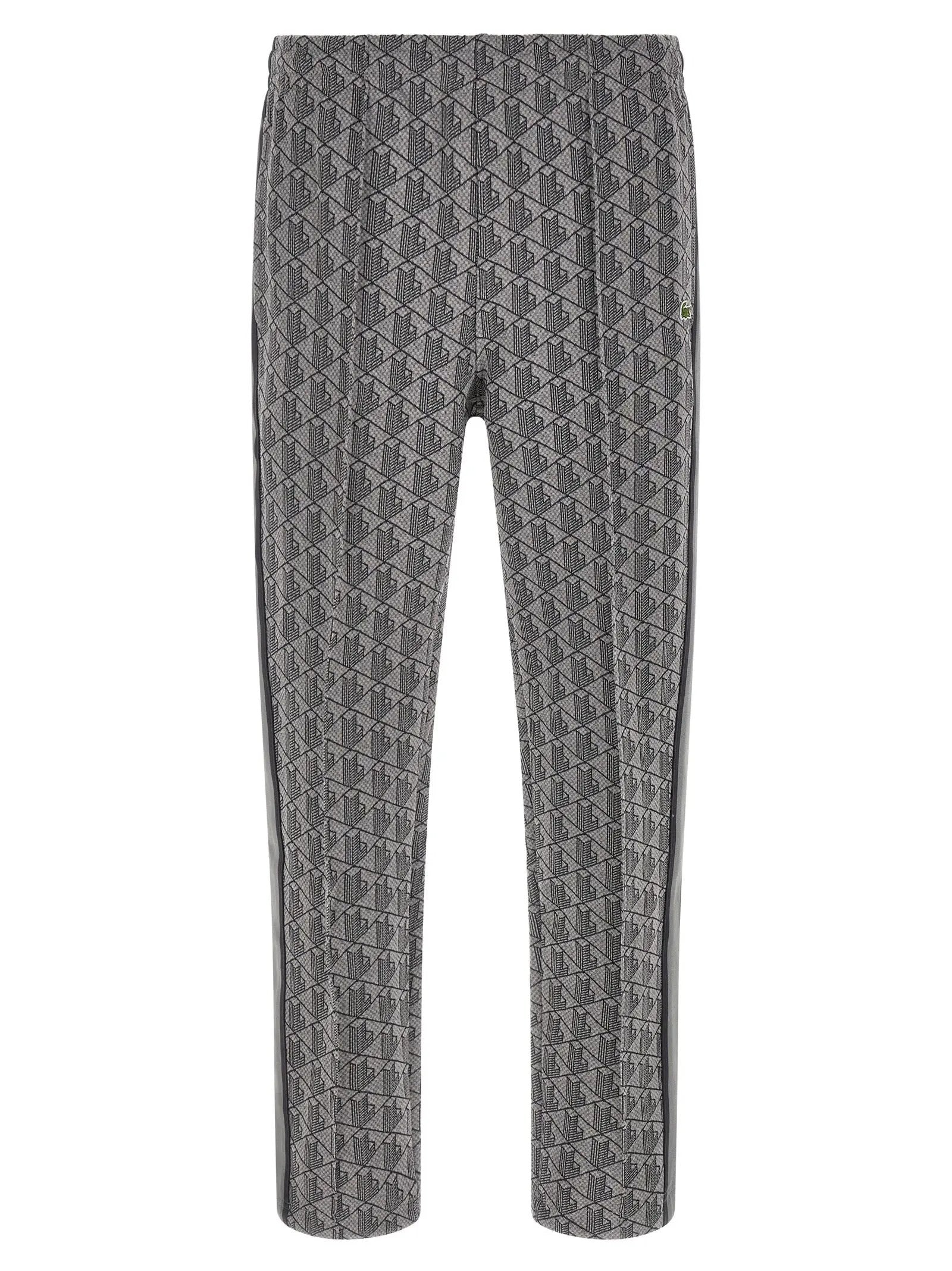 Lacoste Gray Polyester Joggers (Workout Pants)