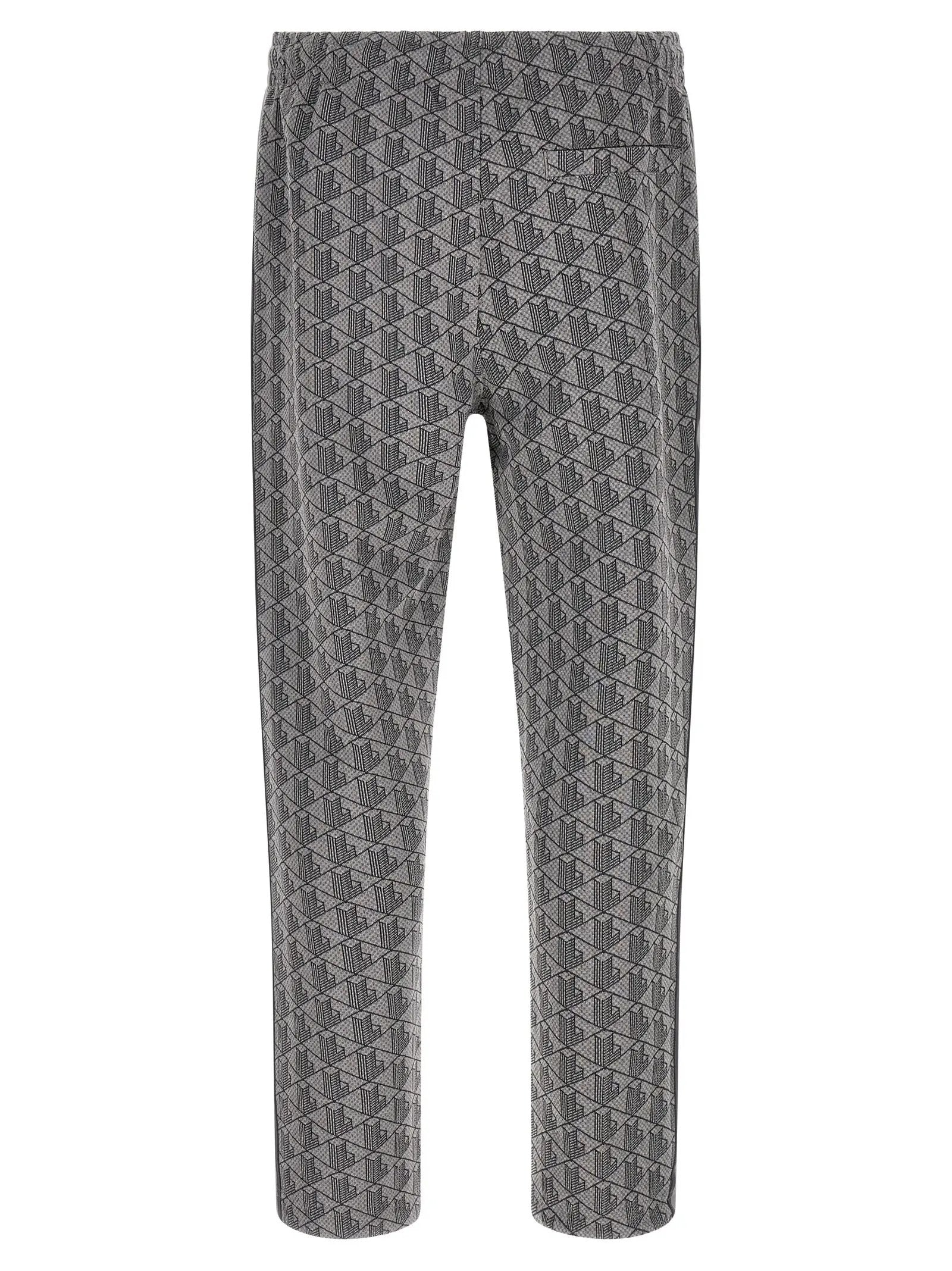 Lacoste Gray Polyester Joggers (Workout Pants)