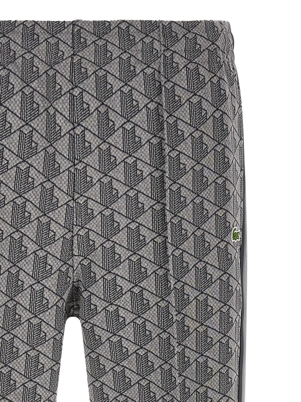 Lacoste Gray Polyester Joggers (Workout Pants)