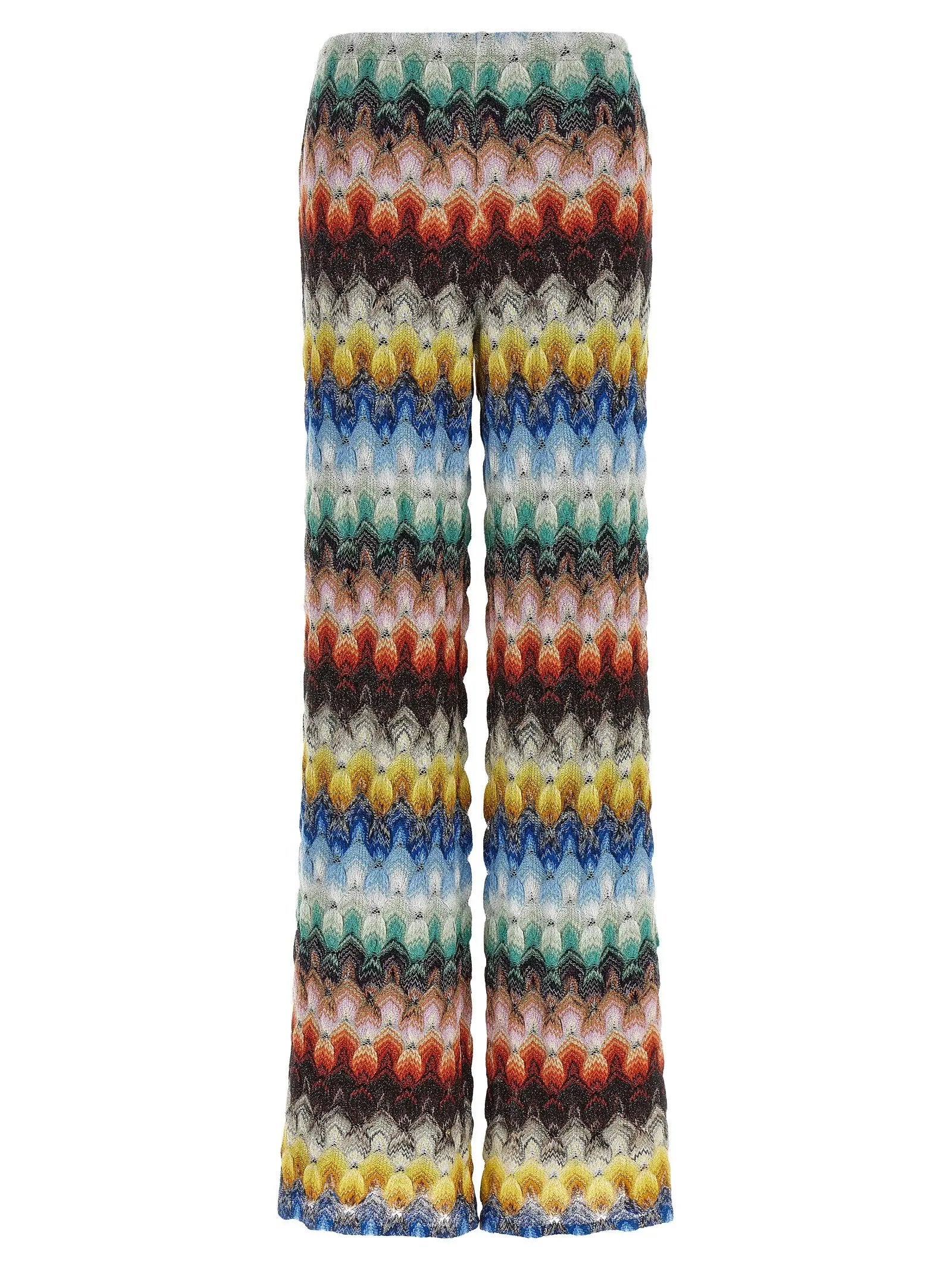Pantalon décontracté Missoni en viscose multicolore