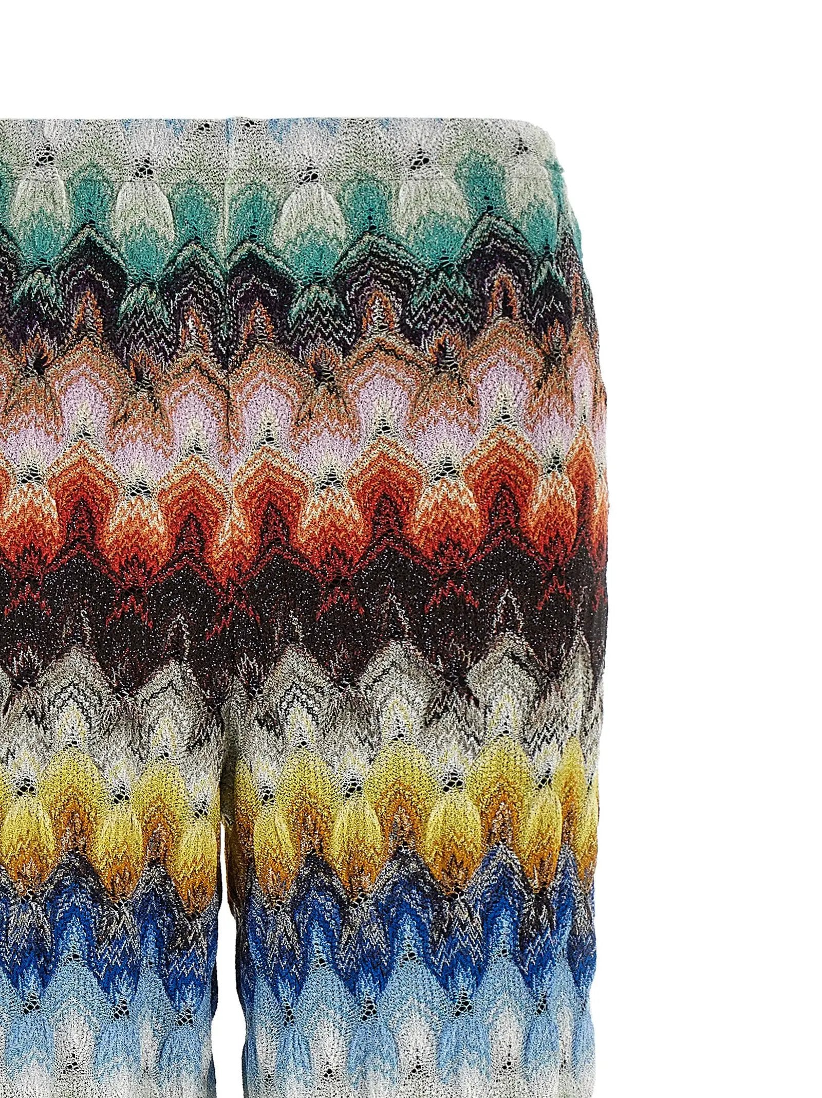 Pantalon décontracté Missoni en viscose multicolore