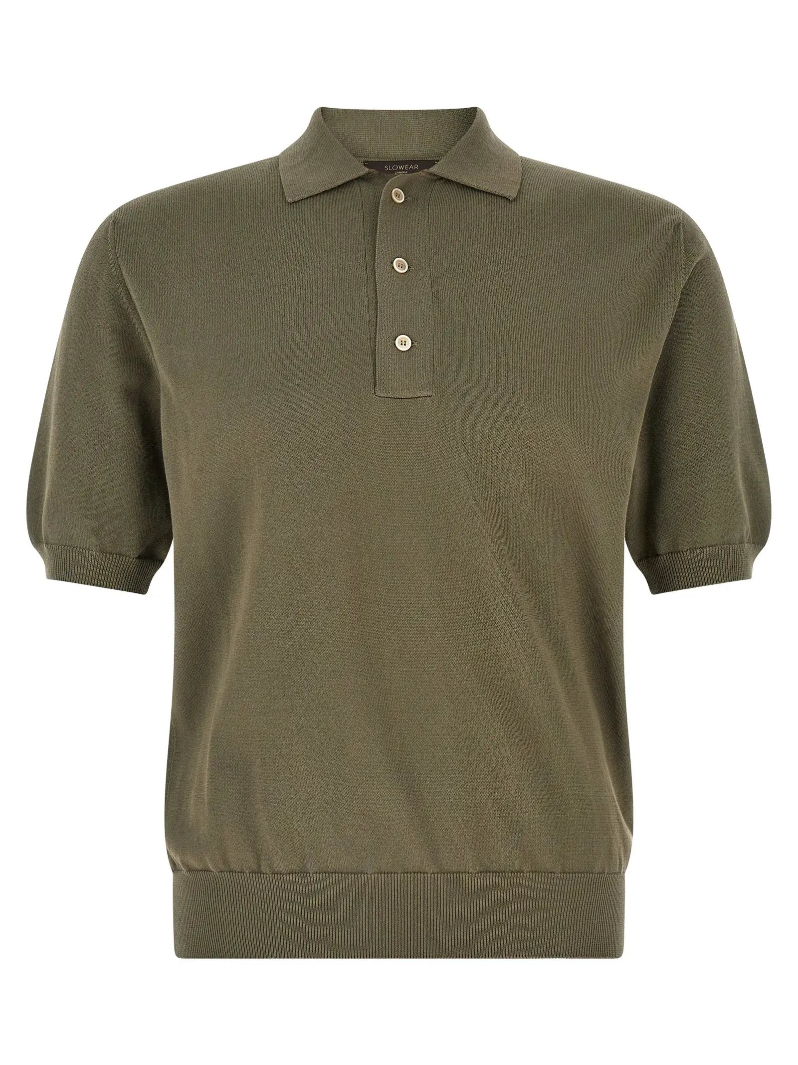 ZANONE Bicolor Cotton Polo Shirt