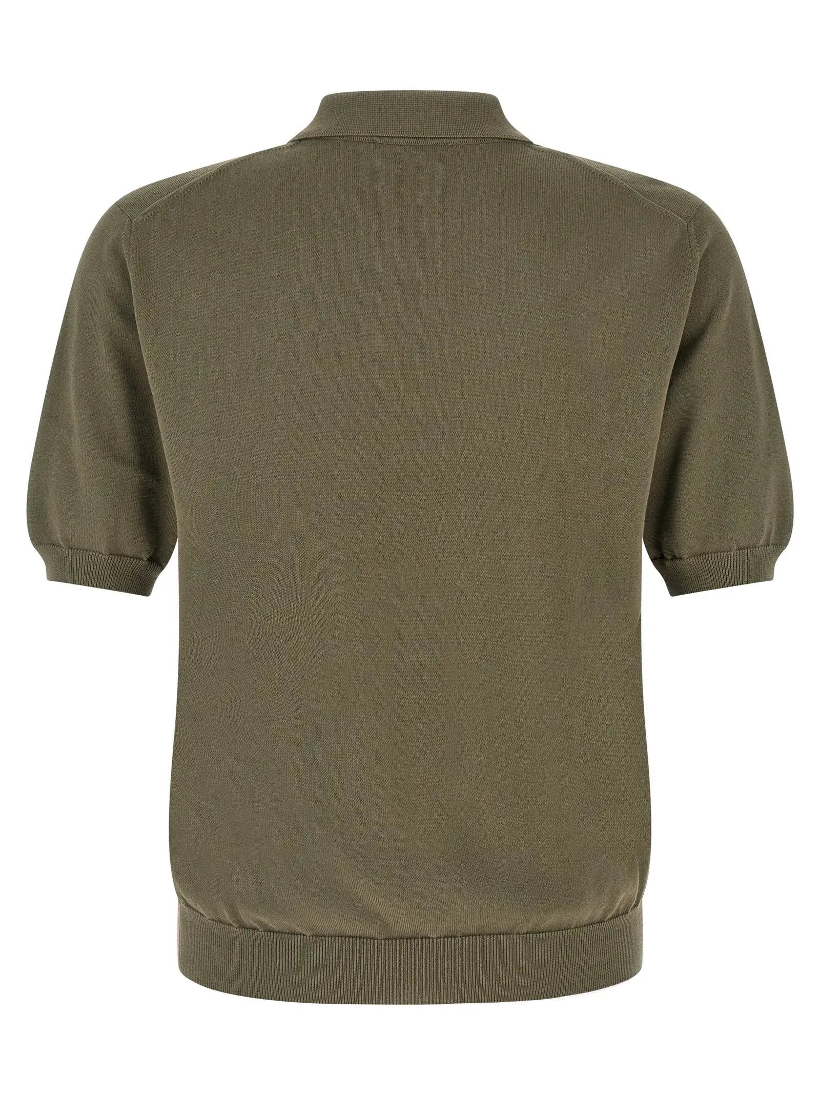 ZANONE Bicolor Cotton Polo Shirt
