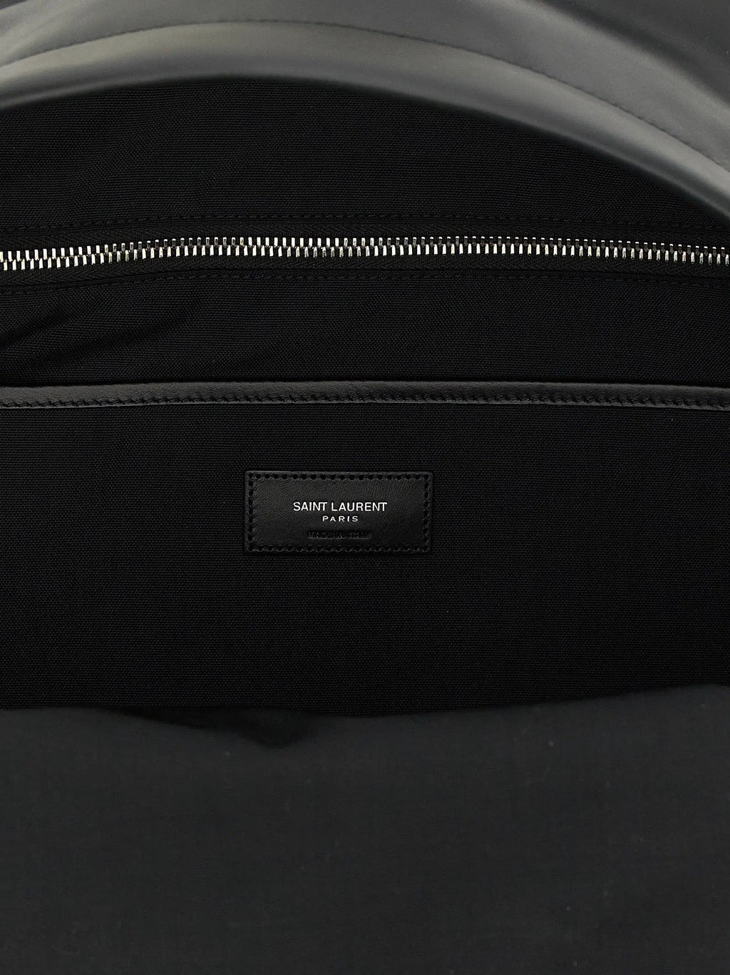 Saint Laurent Black Calfskin Backpack