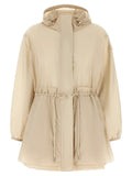 Moncler Beige Polyamide Shell Jacket