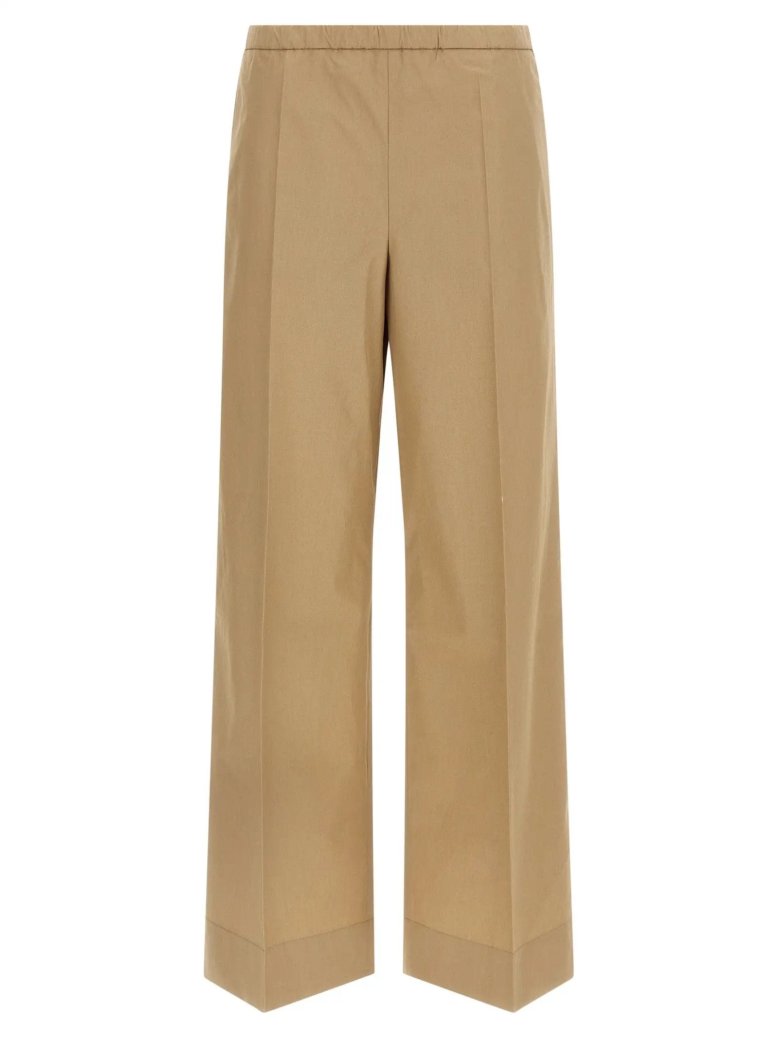 Moncler Beige Cotton Casual Pants