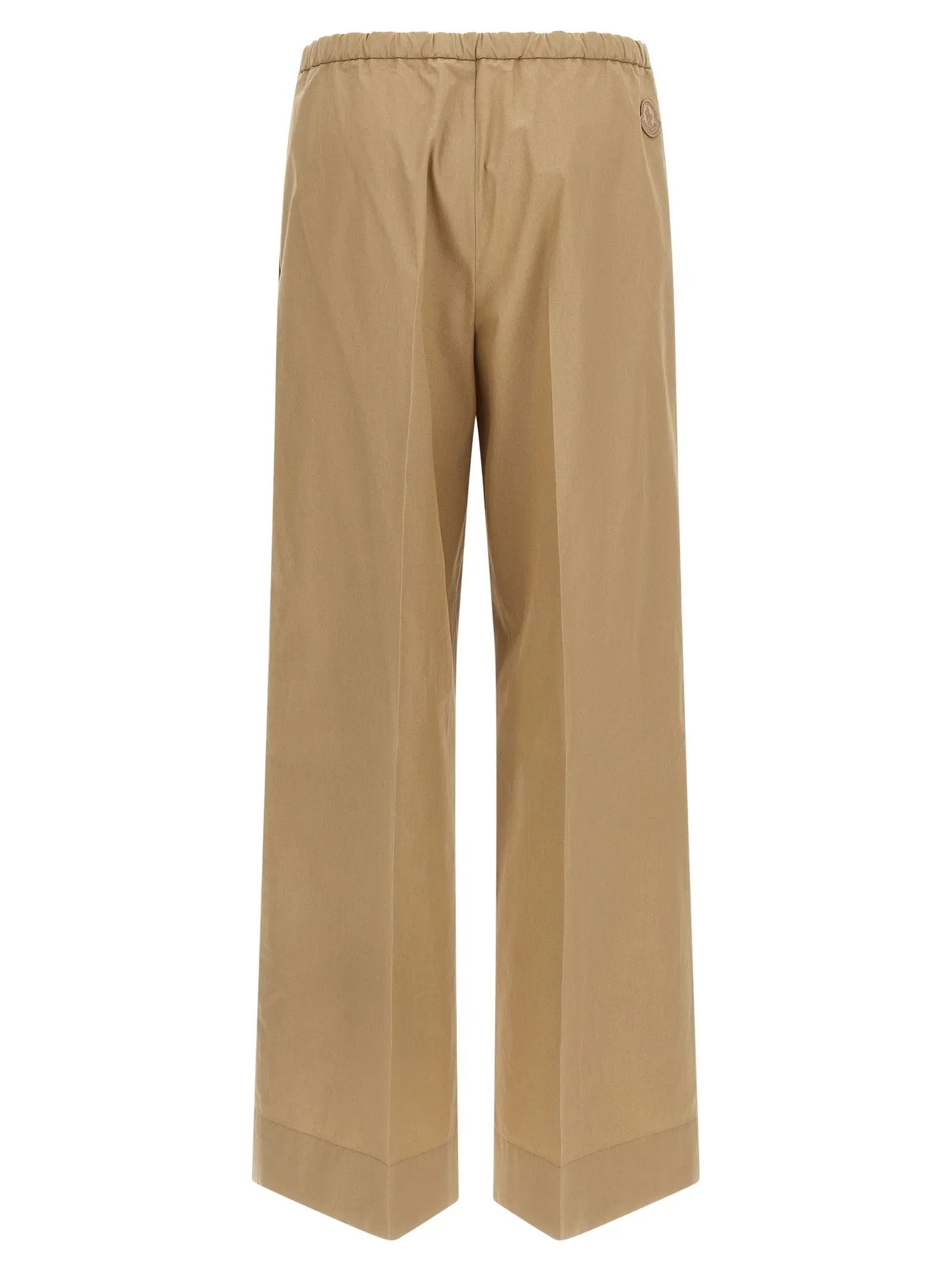 Moncler Beige Cotton Casual Pants