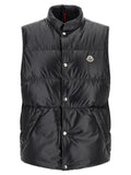 Moncler Blue Polyester Sleeveless Jacket