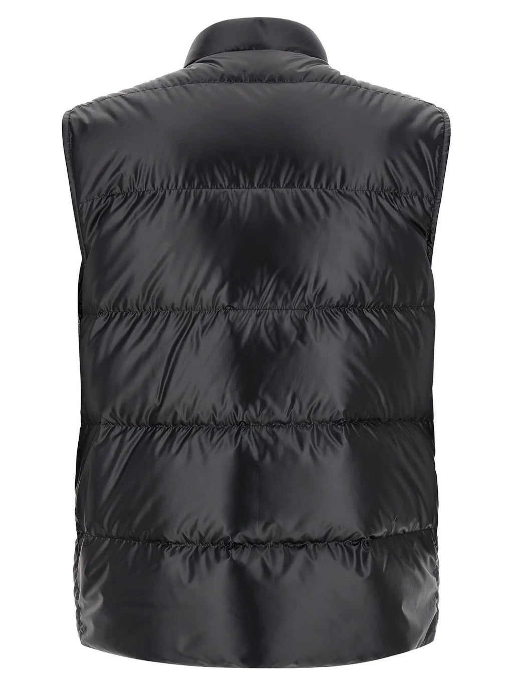 Moncler Blue Polyester Sleeveless Jacket