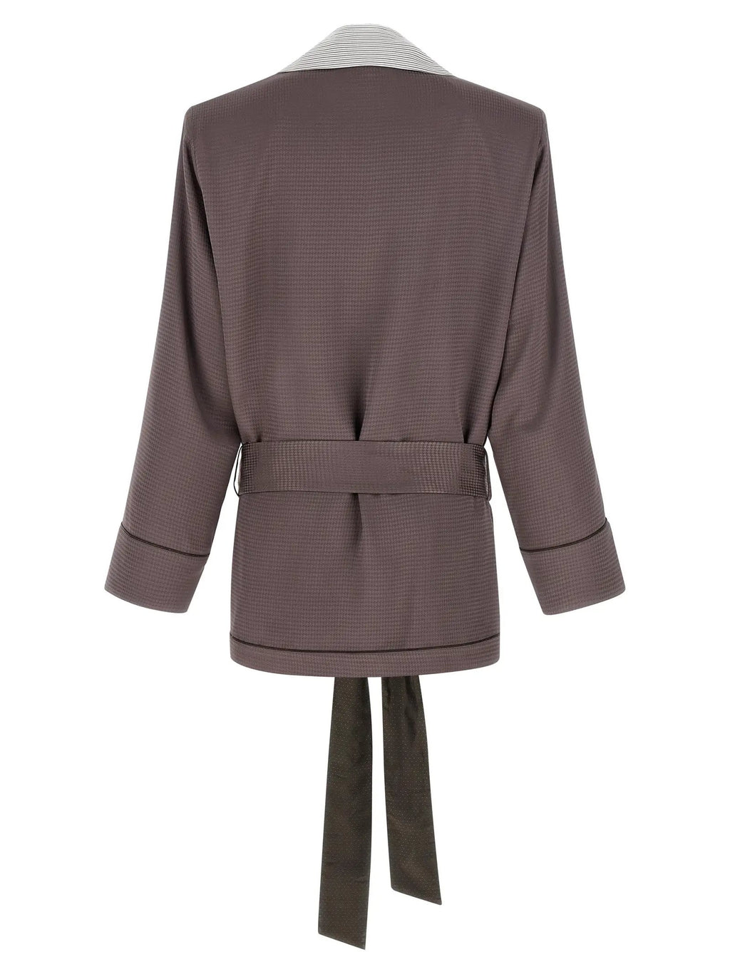 The Attico Purple Viscose Blazer