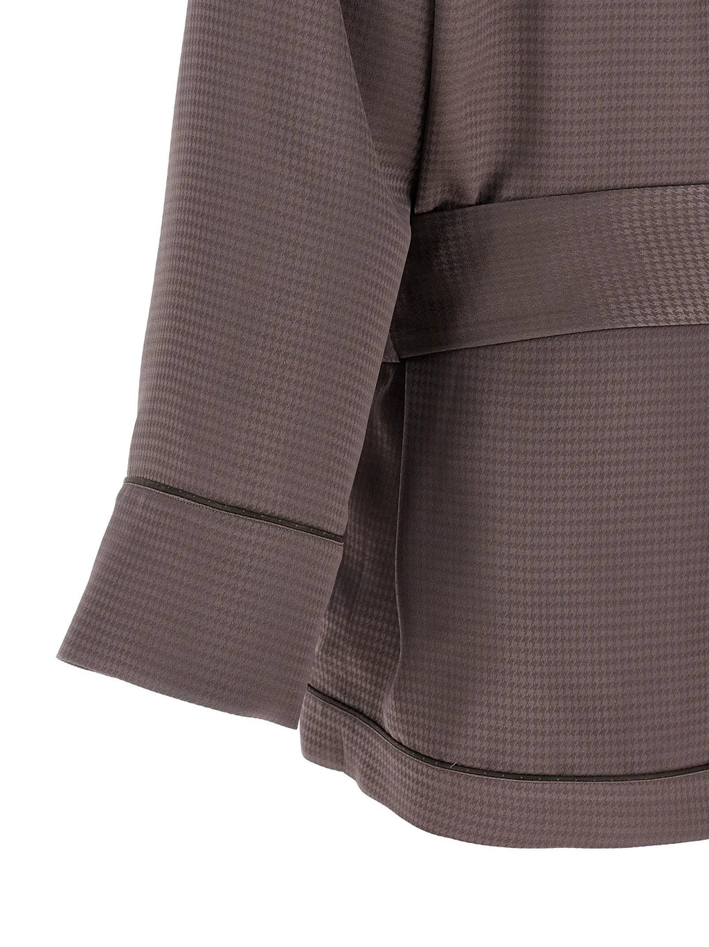 The Attico Purple Viscose Blazer