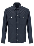 Moncler Blue Polyamide Blouse