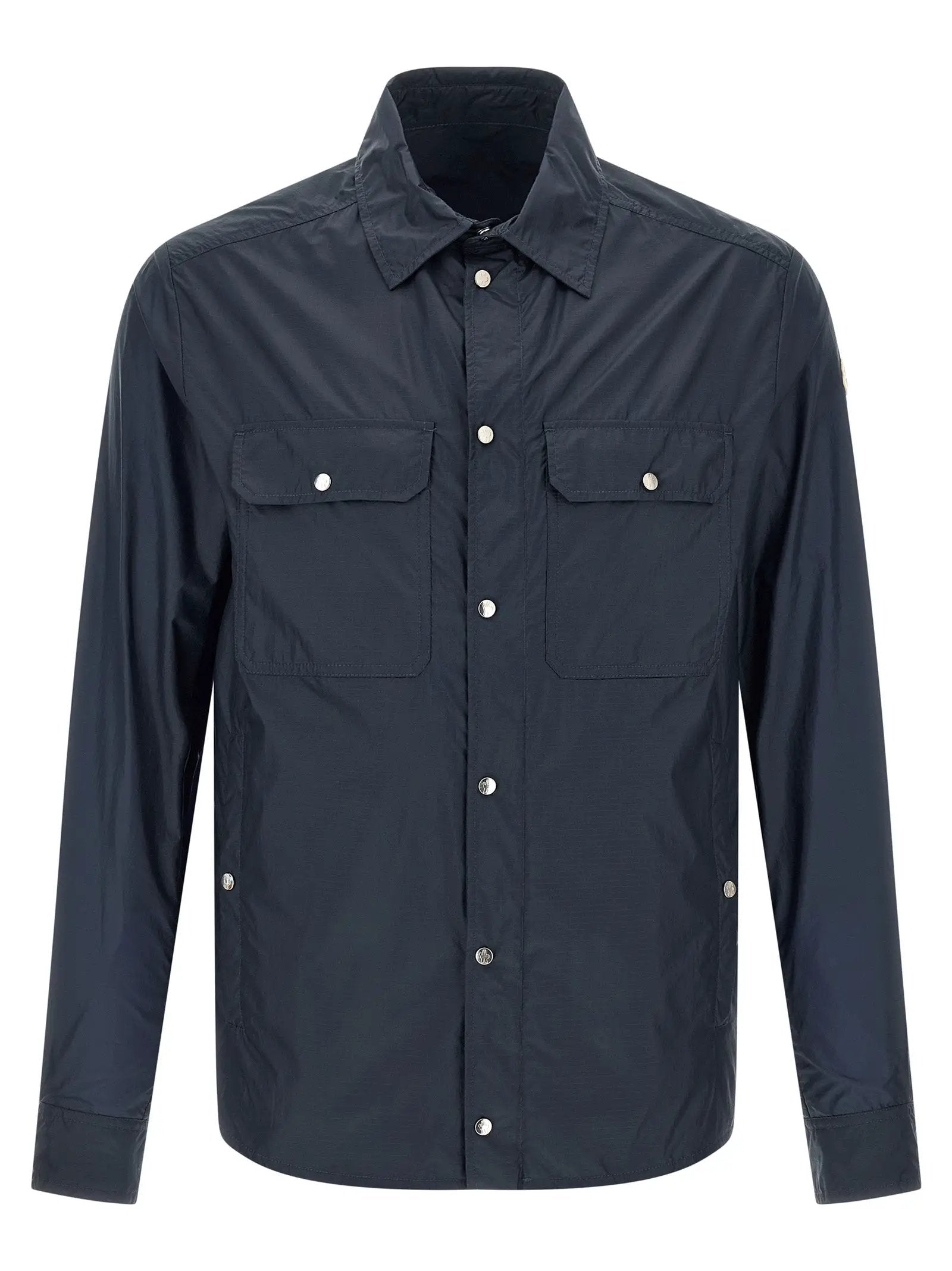 Moncler Blue Polyamide Blouse