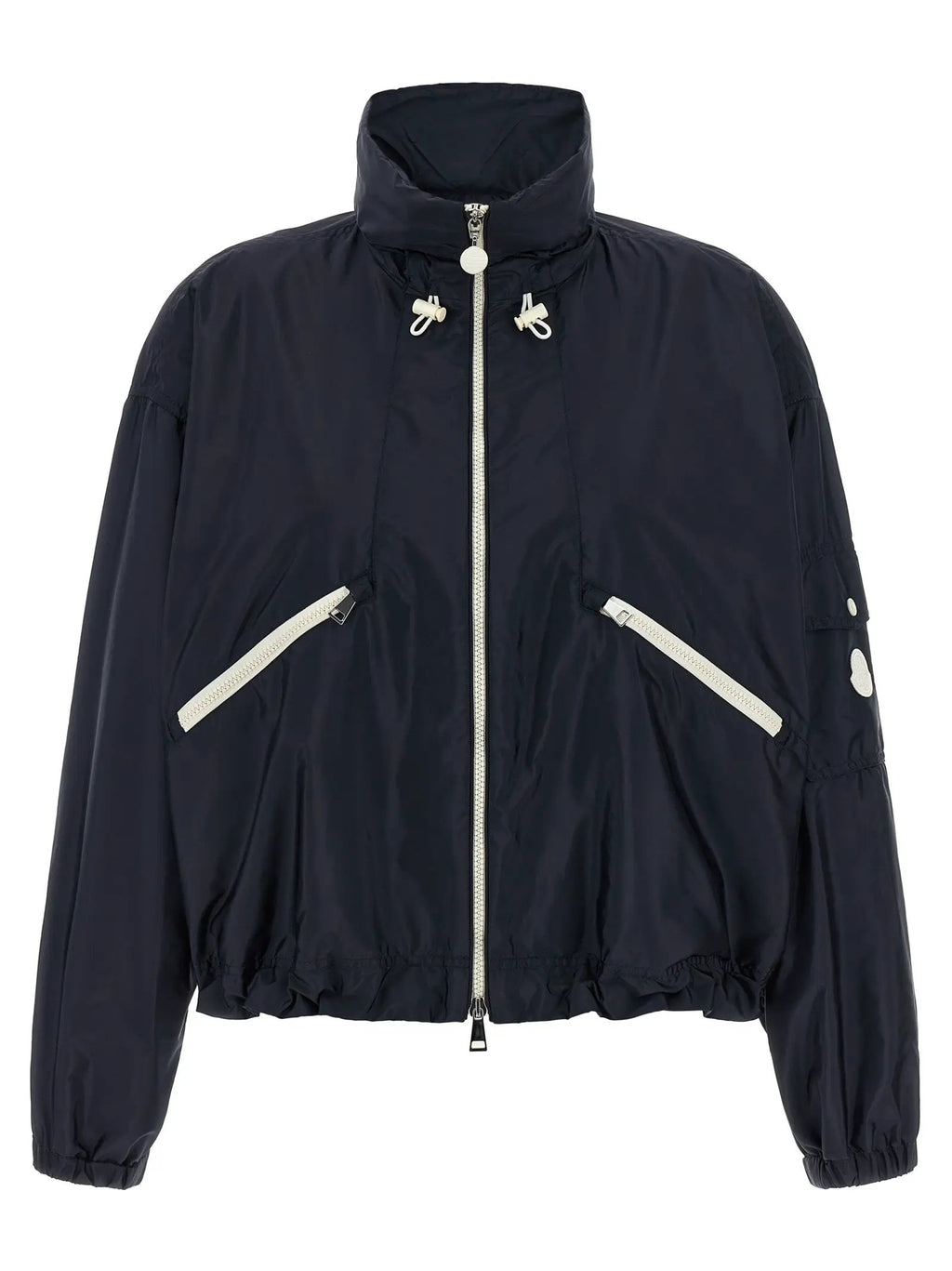 Moncler Blue Polyamide Shell Jacket