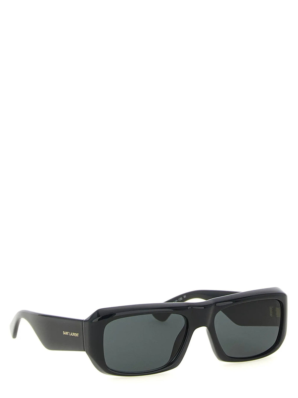 Lunettes de soleil Saint Laurent en acétate noir