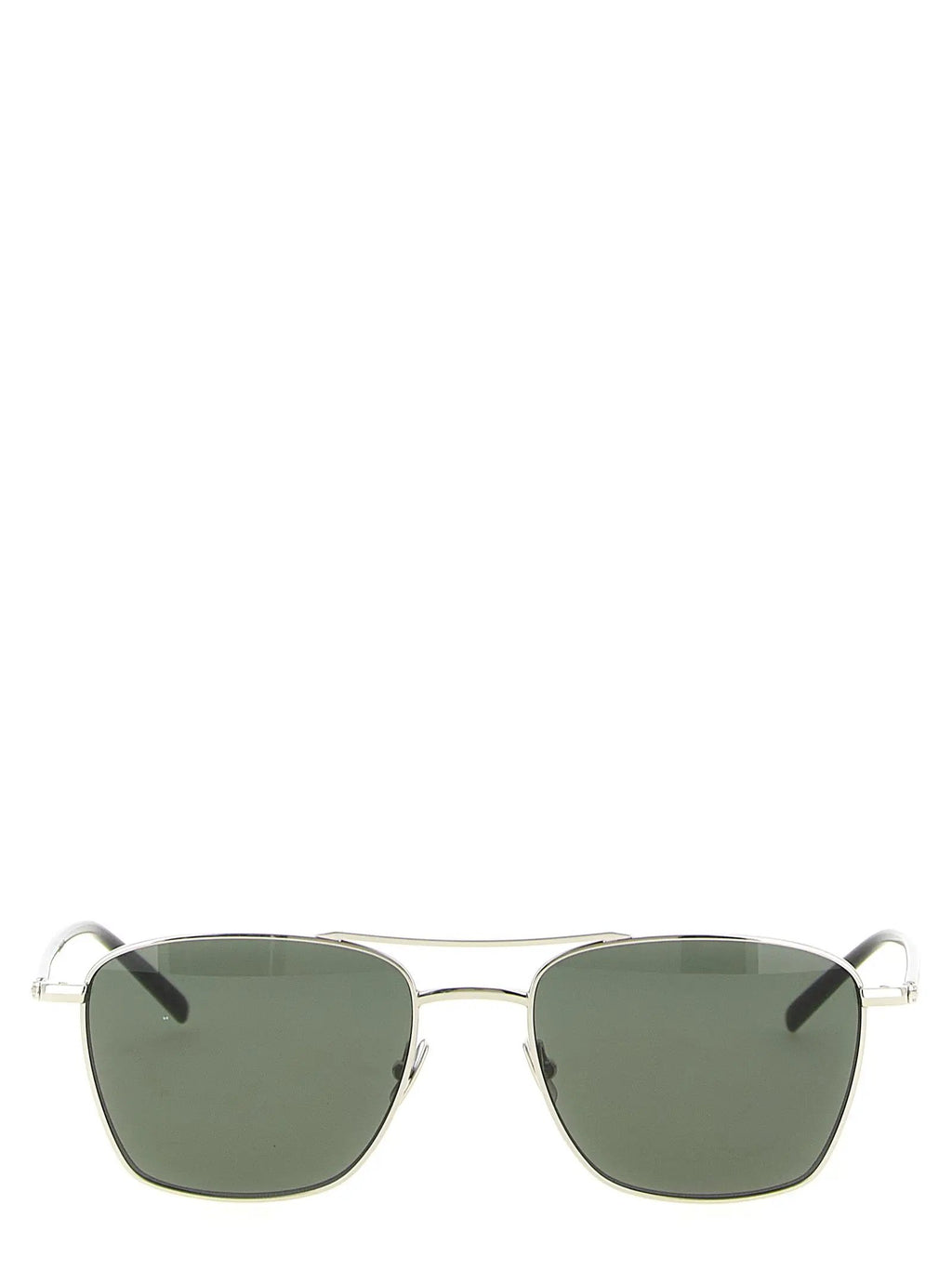 Saint Laurent Silver Acetate Sunglasses
