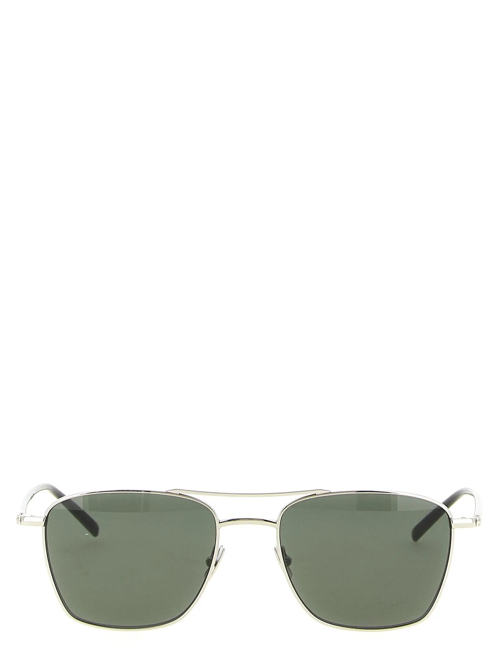 Saint Laurent Silver Acetate Sunglasses