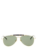 Saint Laurent Multicolor Acetate Sunglasses