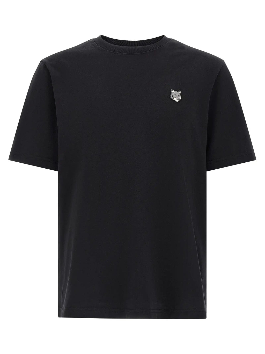 Maison Kitsuné Black Cotton T-Shirt
