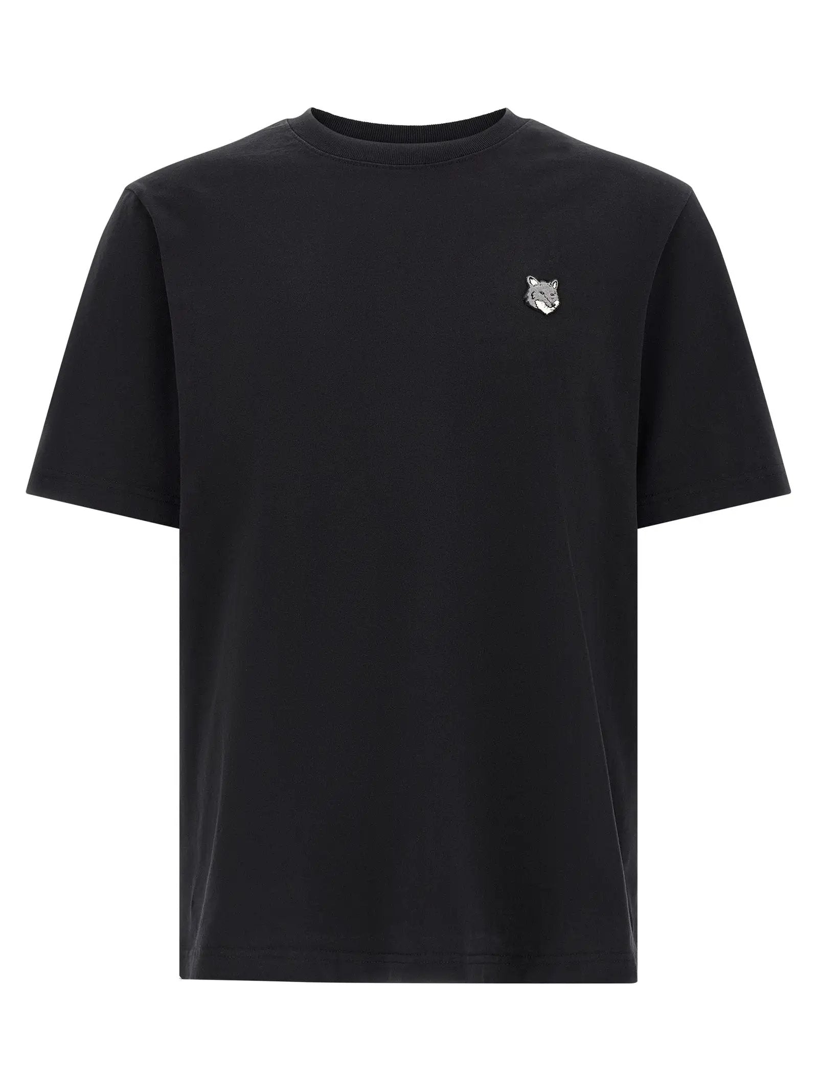Maison Kitsuné Black Cotton T-Shirt