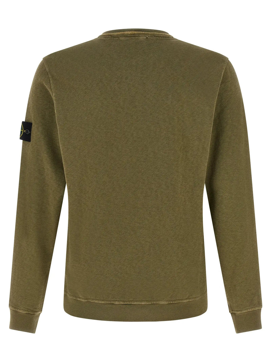Stone Island Bicolor Cotton Sweatshirt