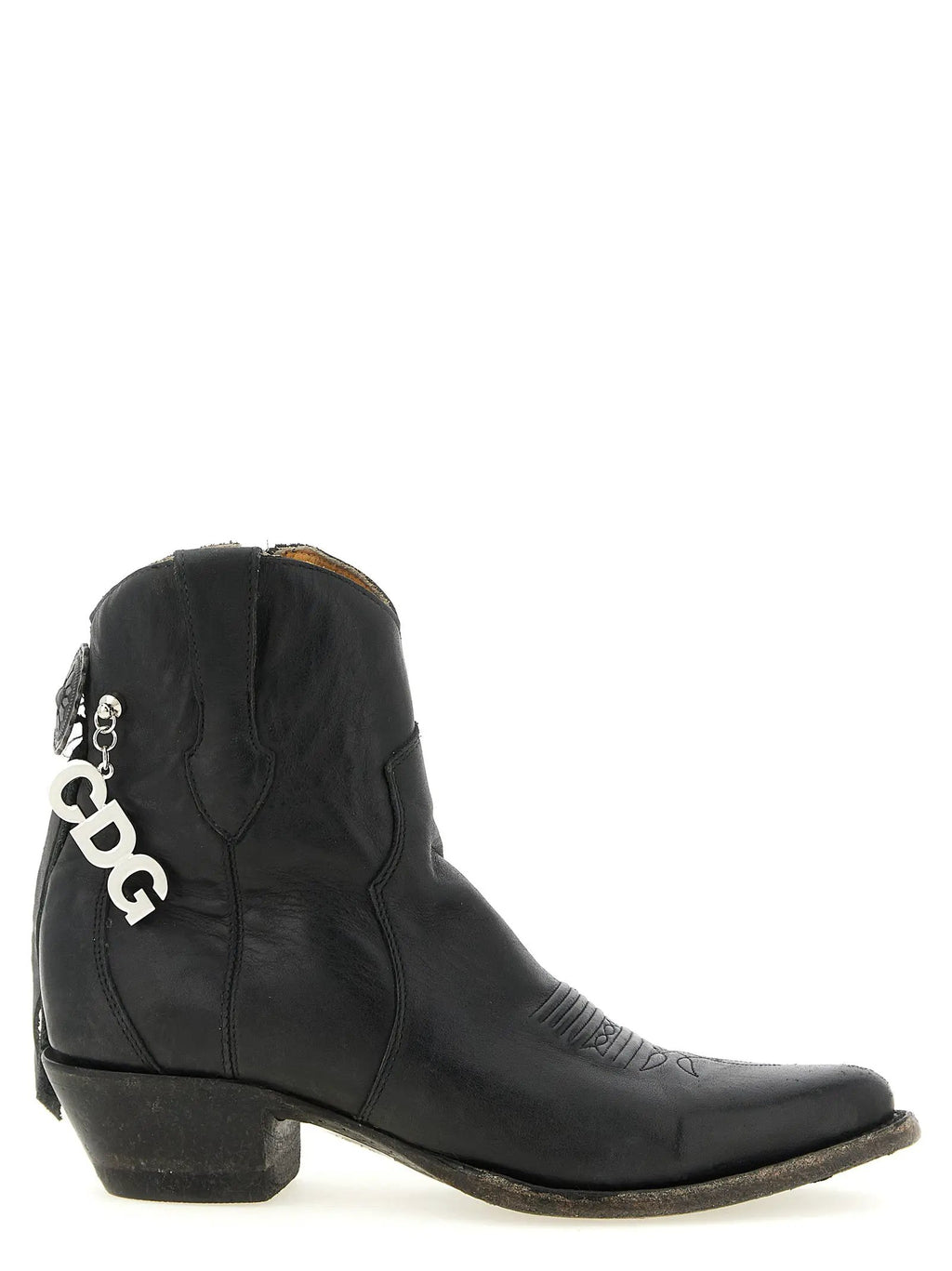 Comme Des Garçons Black Cowhide Chelsea Boots