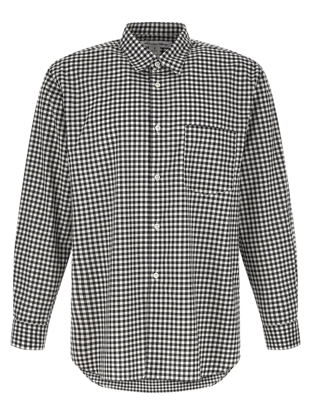 Comme Des Garçons Black Cotton Blouse