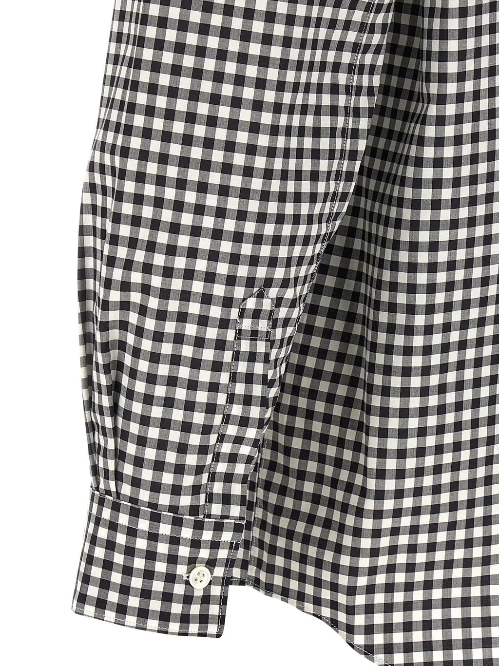 Comme Des Garçons Black Cotton Blouse
